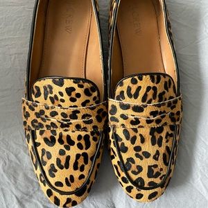JCrew Leopard Flats